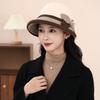 Korean Style Retro Wool Fedora with Large Brim for Autumn/Winter - Women's Casual, Warm, and Versatile