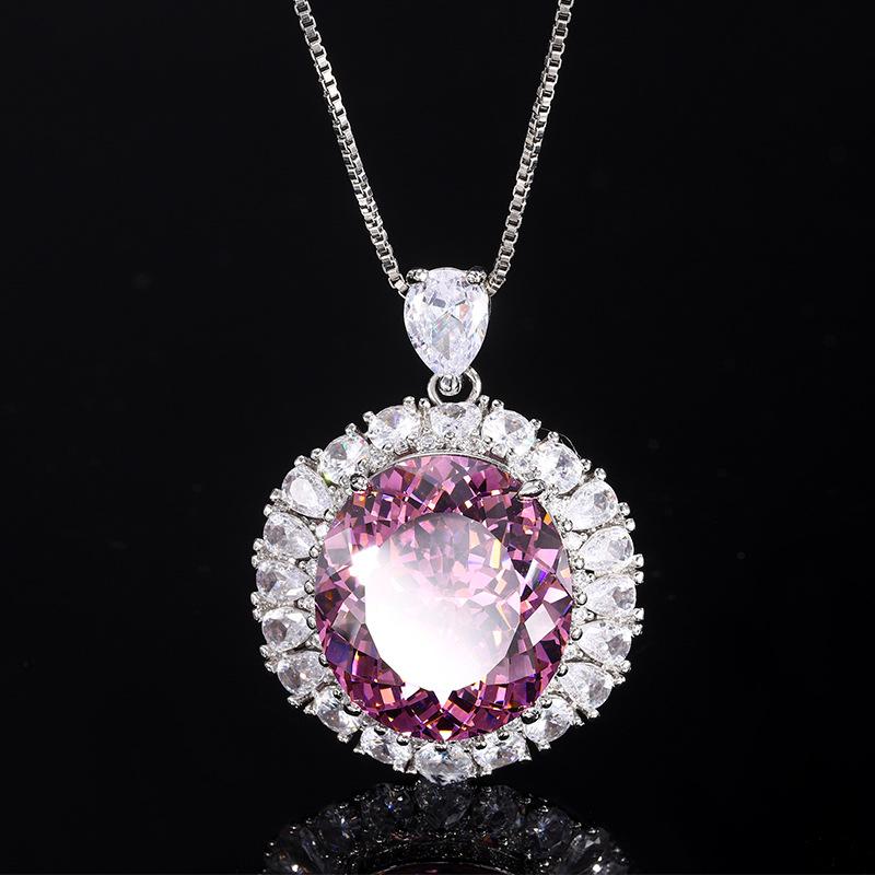 Ювелирное изделие Имитация Птичье гнездо Огранка Сухая роза Яйцевидная Роскошная оправа Темпераментный набор 18 * 20
