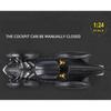 1/24 Classic Movie Car 1995 Batmobile Alloy Concept Bat Sports Car Model Metal Racing Vehicle Car Model Sound Light Kid Toy Gift