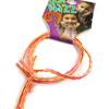 [M5313] - 3 браслета на резинке "Раскраска" желто-розовый