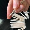 100 шт. деревянные палочки для дизайна ногтей, гель-лак для ногтей, рисунок, оранжевая деревянная палочка, толкатель для удаления кутикулы, набор инструментов для маникюра