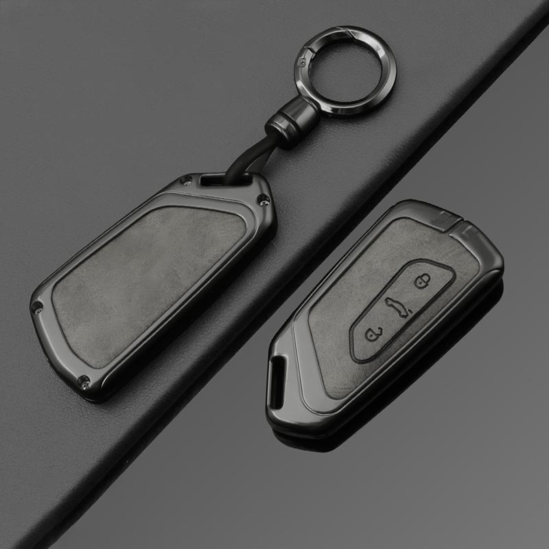 Сплав Чехол для ключа автомобиля Для Volkswagen Vw Golf 8 Id.3 Id.4 Formentor Cupra Seat Leon Mk4 Skoda Octavia A8 Mk4 Mk8 Gti R Аксессуары