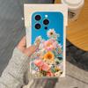 Чехол для телефона «Свежие маленькие цветы» для IPhone 17 16 15 14 Plus 13 12 11 Pro Max, задняя крышка телефона, прозрачный противоударный чехол