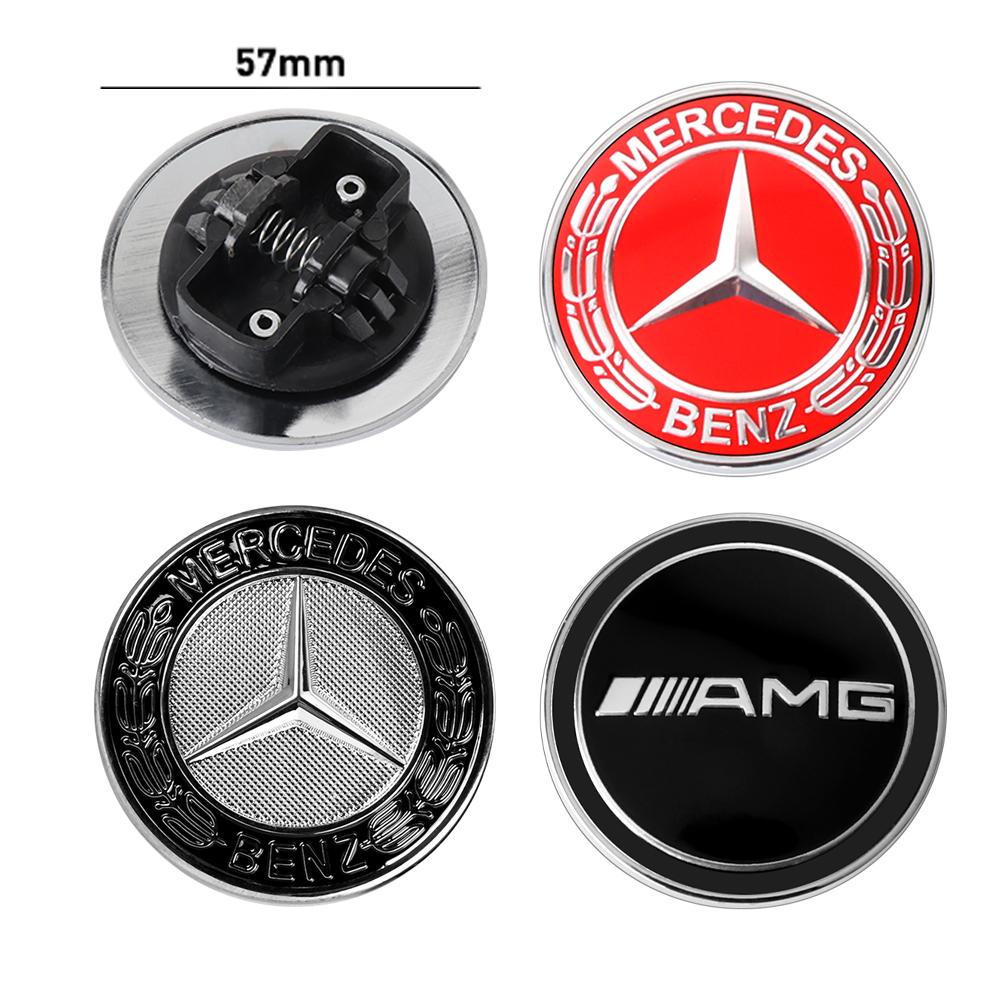 Auto Metal Hood Sticker Front Badge Logo Replacement Accessories For Mercedes Benz AMG W212 W213 W205 W177 W176 CLS CLA CLG GLS UG1