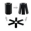 Heat Resistant Pad Foldable Non-Slip Pot Pan Mat Table Placemat Dish Plate Cross Holder Coaster Kitchen Table Trivet