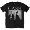 Johnny Cash Футболка унисекс для взрослых Mug Shot Mugshot