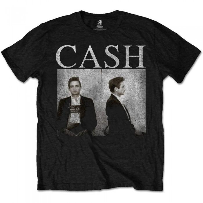Johnny Cash Unisex Adult Mug Shot Mugshot T-Shirt