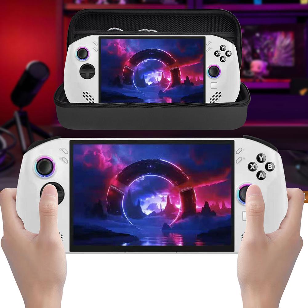 Твердый чехол для Lenovo Legion Go S Аксессуары Ударопрочный Дорожный Чехол для Хранения Защита от Падений Дорожная Сумка для Переноски с Сетчатым Карманом