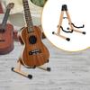 Folding Guitar Stand Musical Instrument Accessories Wood Holder A Shape for Violin Classical
