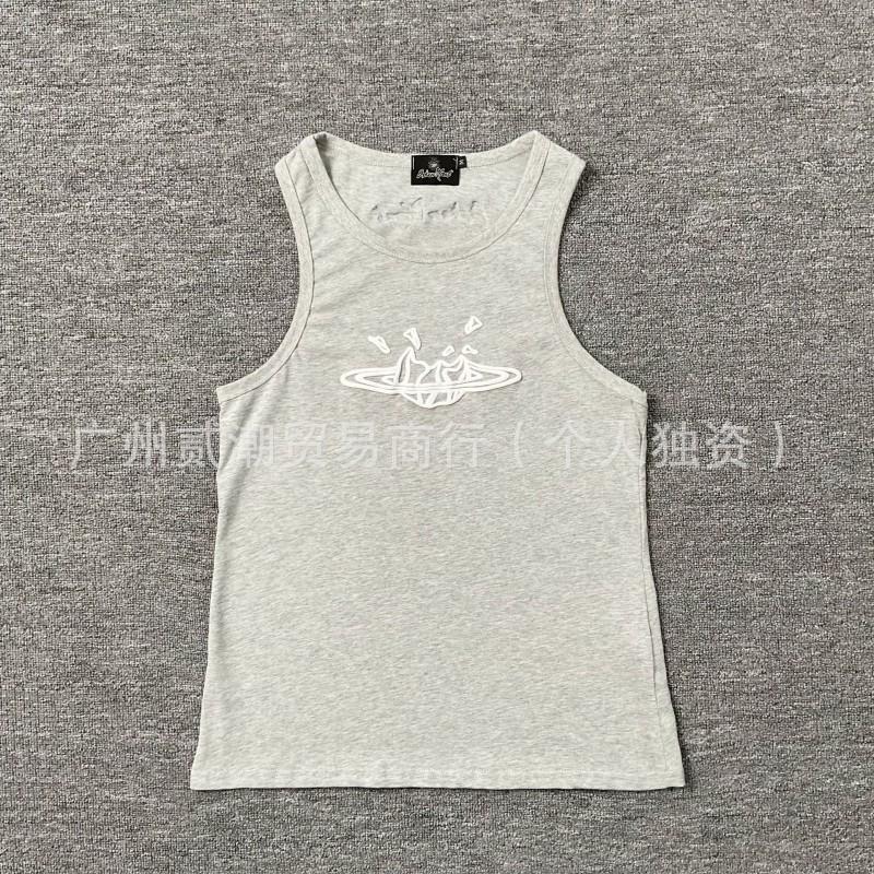 American BPM Broken Planet Basic Tank Top Streetwear Casual Unisex