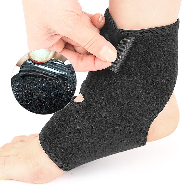 Bandage Winding Pressurized Breathable SBR Material Sports Ankle Brace with Support Function for Basketball Football Running