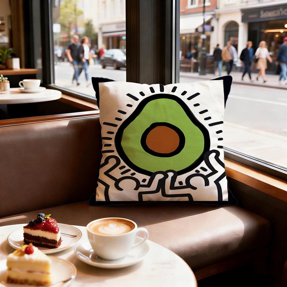 print pattern Avocado print Cushion Cover Decorative Cushion Cushions Covers Cover Sofa x Pillow Piece x x