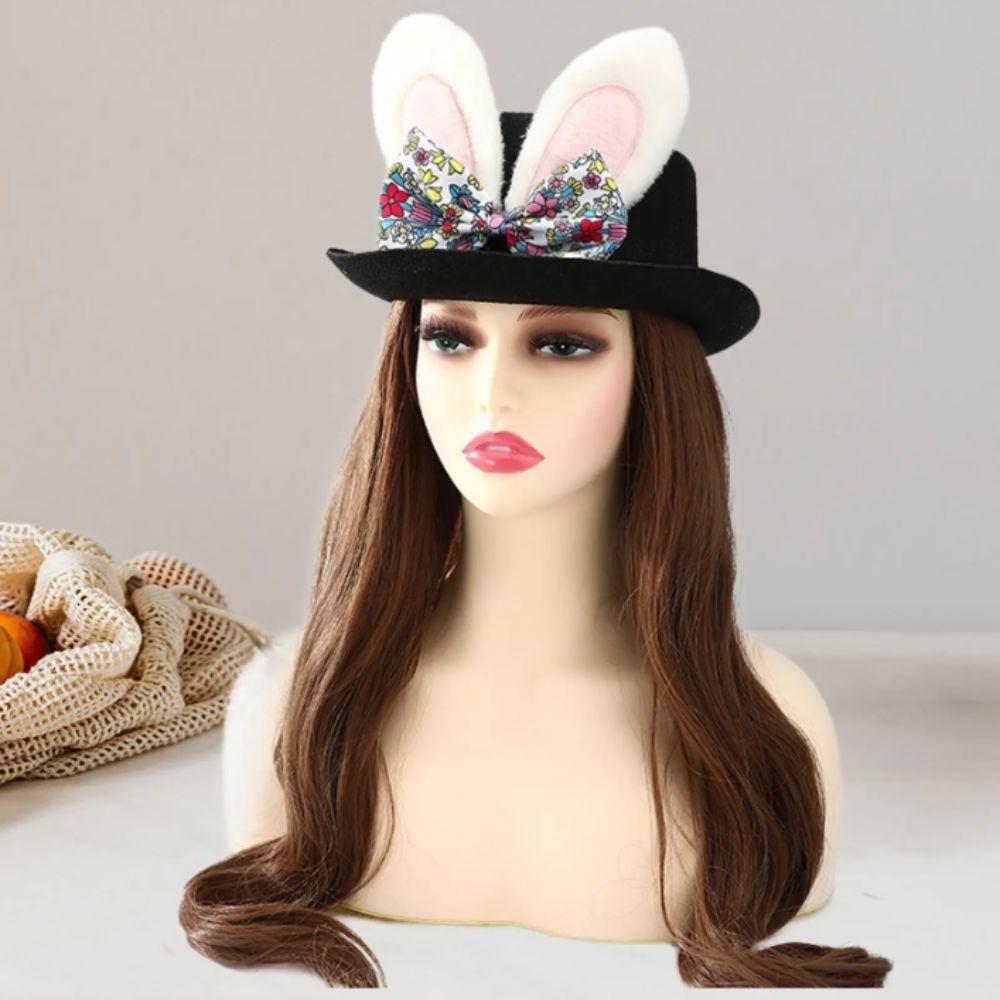 Accessory Black Color Easter Hat Dress Up Role Play Photo Prop Cosplay Stage Performance Party Favors Easter Event