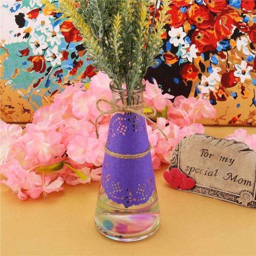 Декоративные подставки из кружевной бумаги CCINEE (6 цветов, примерно. 120 счет)