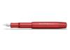 Kaweco Kaweco перьевая ручка M Medium Al Sport Deep Red Regular Imported Product ALFP-DR