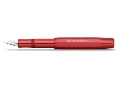 Kaweco Kaweco перьевая ручка M Medium Al Sport Deep Red Regular Imported Product ALFP-DR