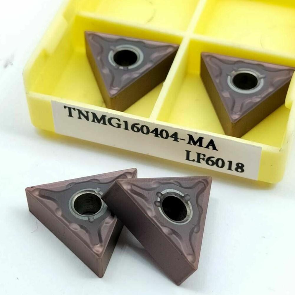 TNMG160404-MA LF6018 Твердосплавная пластина Токарный инструмент Фрезерная пластина Сталь