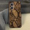 Чехол для телефона под змеиную кожу для OPPO Reno 13 12 F 11 11F 8T 7 8 10 Pro OPPO Find X6 X8 Pro X3 X5 Lite
