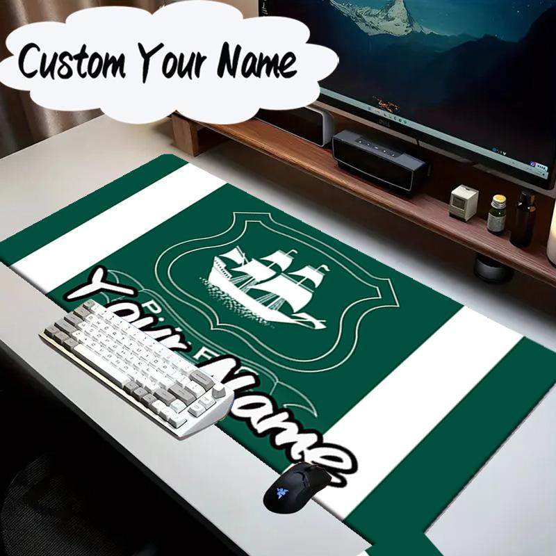 Custom Name Mouse pad Pafc Ship Crest Emblem Mouse Pad Desk Mat, Non-Slip Rubber Backer Pad For Computer Notebook Gaming Mouse Pad Birthday Gift