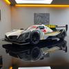 Новый 1:24 BMW M Hybrid V8 Super Racing Модель легкосплавного автомобиля со звуком и светом Инерционный механизм Детская коллекция игрушек Подарок на день рождения для мальчиков Модные украшения