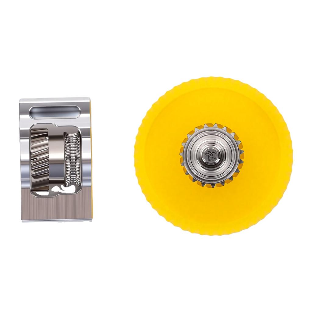Extruder Gear Assembly Replacement for Bambu Lab P2S Printer Metal 3D Printer Extruder Gear Kit Silver