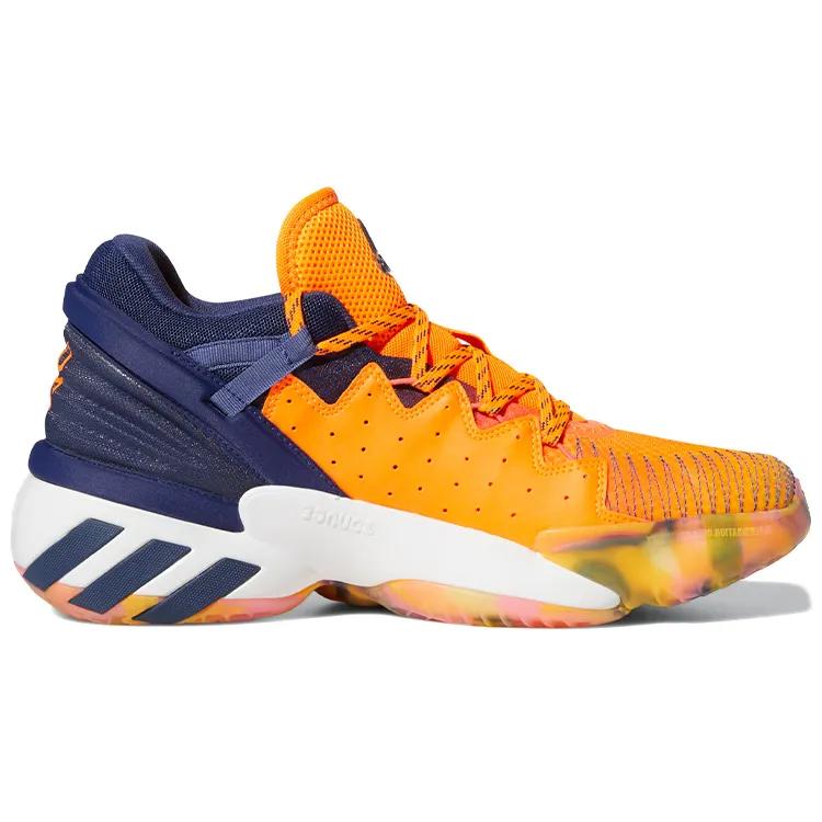 Adidas D.O.N. Issue #2 GCA 'Signal Orange' (Unisex) Signal Orange / Solar Gold / Signal Pink Basketball Shoes FW9036