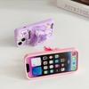 Милый 3D розовый силиконовый чехол для телефона с бабочкой для iPhone 16 15 14 13 12 11 Pro Xs Max X Xr милый противоударный мягкий чехол