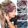 Wide Headband Sweat Absorbing Terry Ring Non Slip Elastic Hairband Boho Style Turban Head Scarf Fashion Accessory