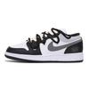 Jordan Air Jordan 1 Износостойкие Низкие Винтажные Баскетбольные Кроссовки Мужские Темно-Серые 553558-131(Team85-S-BOX-A)