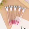 Rabbit Eyelash Brush Mascara Wands Spoolies  Tube Make Up Brush Tools