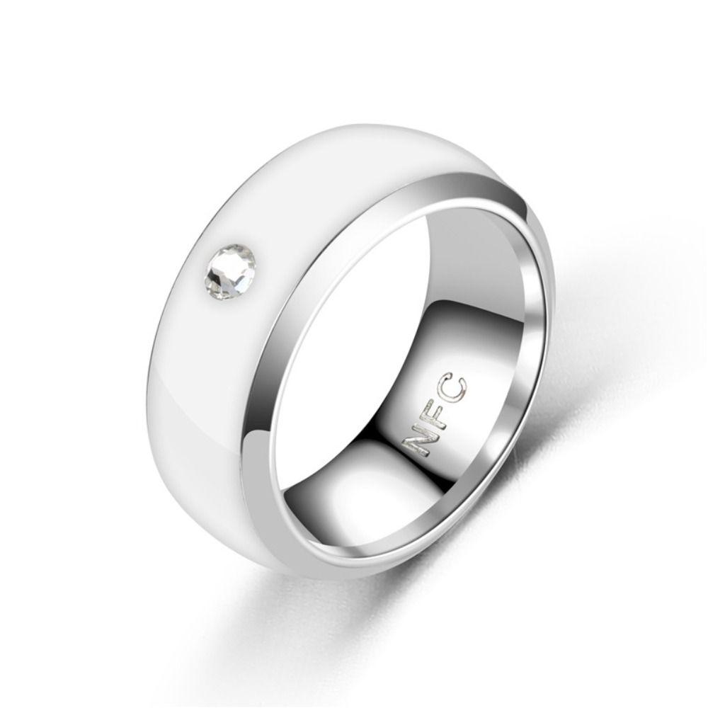 Носимое умное кольцо Connect NFC из нержавеющей стали с NFC-кольцом для мужчин на телефоне Android