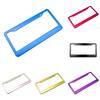 Alloy License Plate Frames 2 Screw Holes / Black/ Blue/ Purple/ Red/Golden Design Custom USA Standard