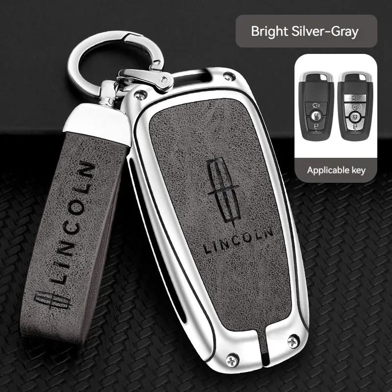 TPU Car Key Cover Case Bag for Lincoln Continental MKC MKZ MKX Navigator Z Nautilus Aviator Corsair 2017 2018 2019 2022 Keychain Q4