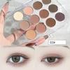 12 цветов телесного цвета, матовая палитра теней для век, блестящие, долговечные, водостойкие тени для век, блестящие пигменты для глаз, косметика для макияжа