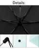 UV Protection Rate Completely Heat Automatic Folding Folding UV Wind Water Suitable for Both Sun and Convenient To Day Parasol, Ultra-lightweight,
