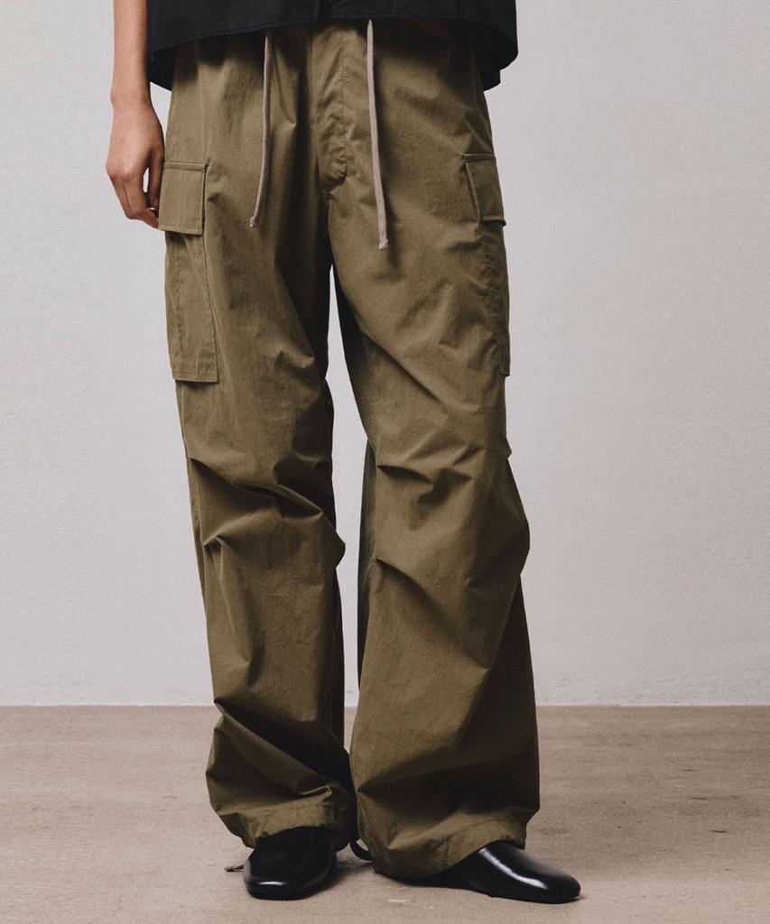 VIS A VIS Cotton Nylon Cargo Pants (Khaki)