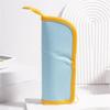 Foldable Pen Case Zippered Pen Pouch Folding Pencil Storage Bag Desk Pen Holder Handle Pen Bag Gift for Student