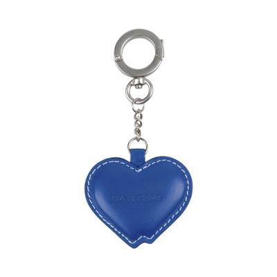 Twin Heart Keyring Z-Blue