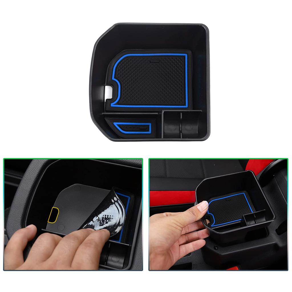 [GAFAT] Volkswagen VWT-Roc Tea Lock 2020-текущая версия Ящик для хранения вещей в автомобиле Внешний ящик для консоли Внутренние детали Ящик для центральной консоли Ящик для подлокотника Нарядный ящик ABS