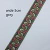 1 Yards Sequin Embroidery Lace Ribbon Trims Polyester Tape Webbing for Stage Performance Apparel