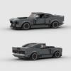 Суперкар Городской Автомобиль Гонки Строительные Блоки MOC GT500 Гонщики Мировой Известный Транспортное Средство Техника Кирпичики Детская Игрушка Подарок