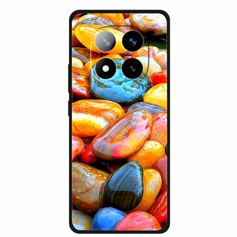 Чехол для Redmi Note 14 Pro+ Животные Мягкий силиконовый ТПУ Чехлы для телефона Задняя крышка Для Redmi Note 14 Pro Plus 5G Волк Ударопрочный Capa