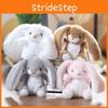 Plush Cute Rabbit Toy Keychain Pp Cotton Stuffed Bag Decor Gift For Kids Girls