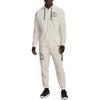Under Armour Толстовка с капюшоном на молнии с буквенным принтом, мужская толстовка цвета слоновой кости 1377436-130