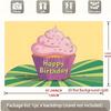 2D Colorful Cupcake Birthday Background Cloth Cartoon Theme