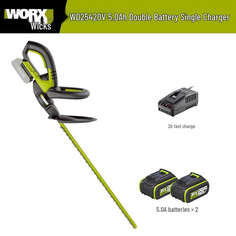 Беспроводные электрические садовые ножницы Wickes с литиевой батареей - Многофункциональные маленькие секаторы (Модель WD254)