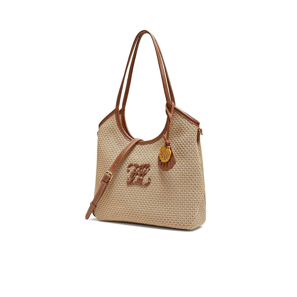 TATA/He She 2026 Summer Shopping Mall Same Style Commuter Female Temperament Minimalist Tote Bag New Style