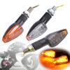 2Pcs Universal Led Motorcycle Turn Signal Light 12V Waterproof Amber Flasher Indicator Blinker Rear Lights Lamp Accessories