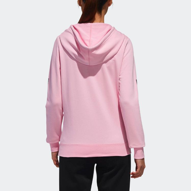 adidas Женская худи Neo с 3 полосками, розовая DW7960