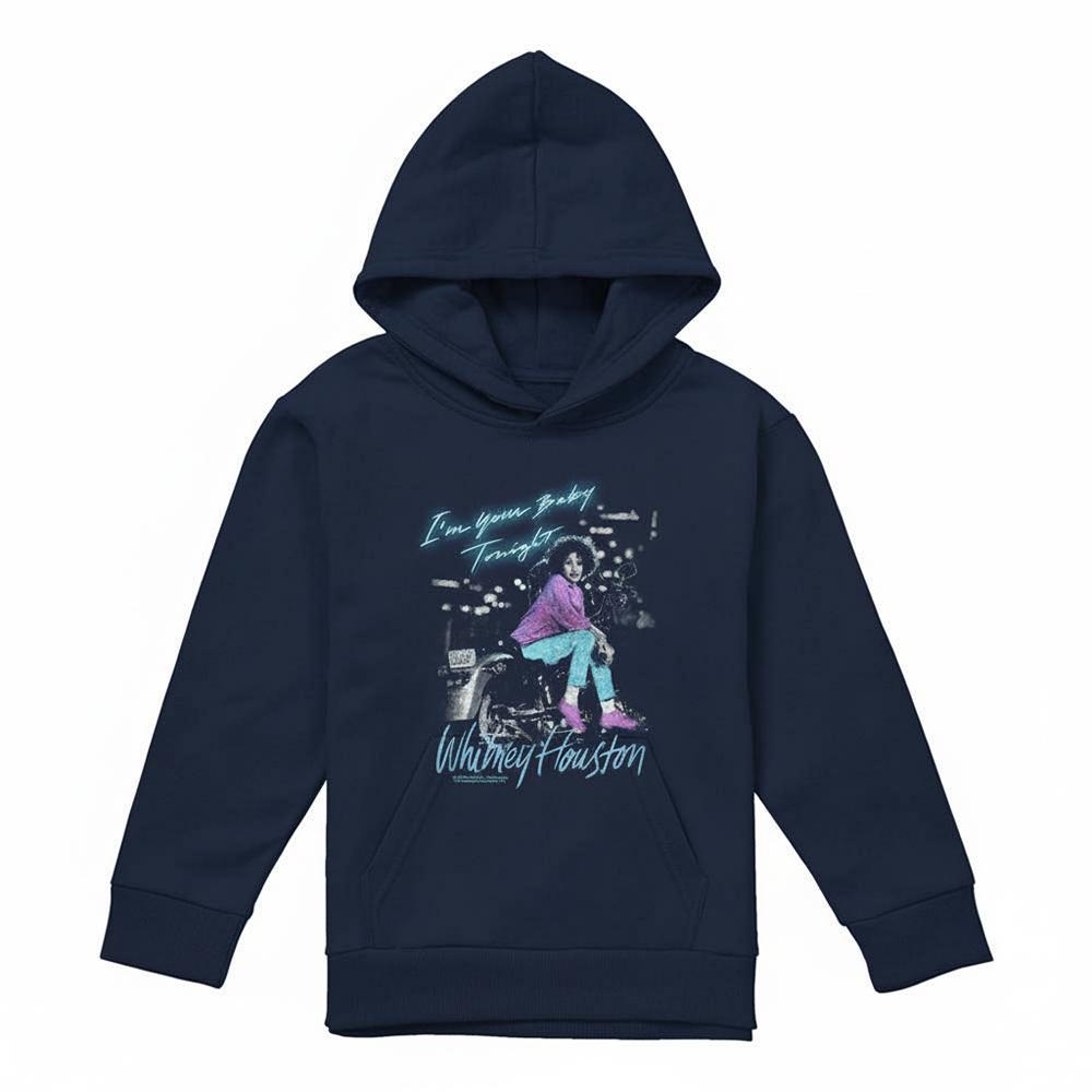 Whitney Houston Childrens/Kids Baby Tonight Pull Over Hoodie